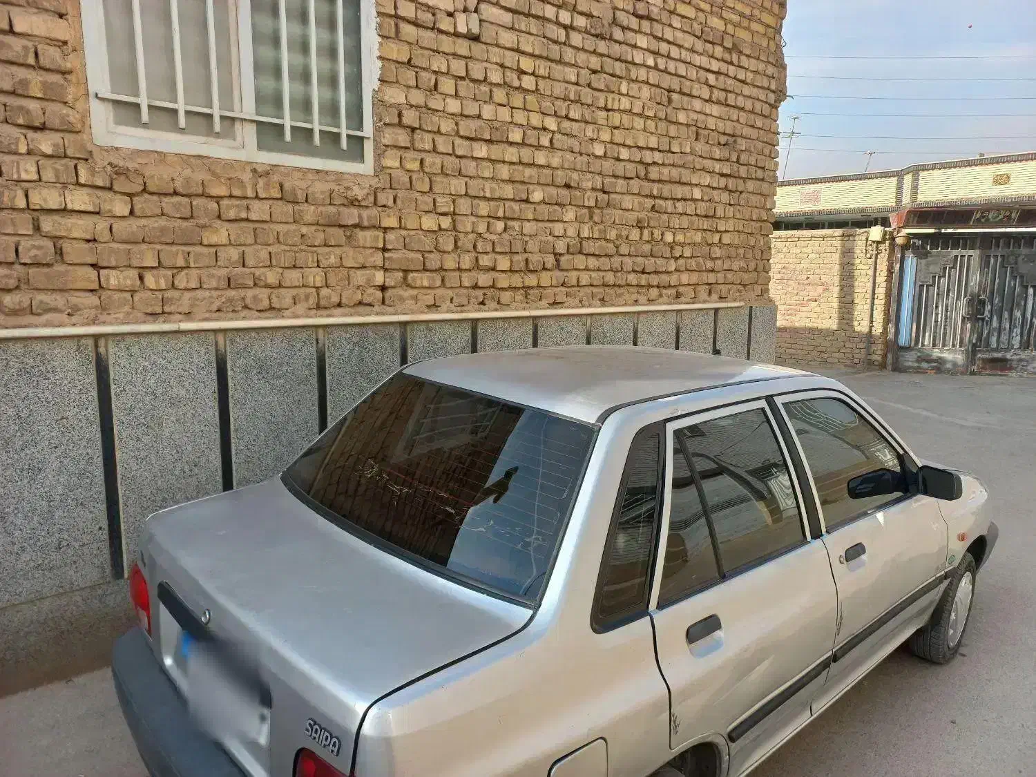 پراید نقره‌ای ۸۷|خودرو سواری و وانت|فلاورجان, |دیوار