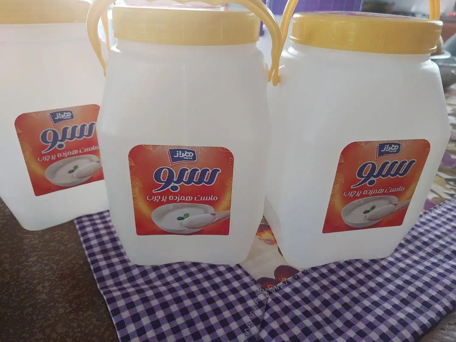 دبه ماست|ظروف نگهدارنده، پلاستیکی، یک‌بارمصرف|دالخانی, |دیوار