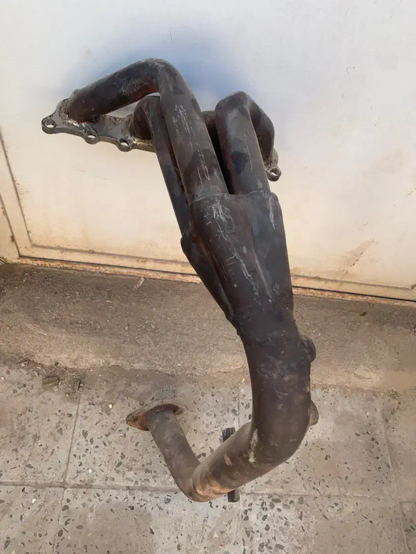 هدرز ۱-۴ فولادی tu5 و منبع اگزوز ۴۰۵|قطعات یدکی و لوازم جانبی|اهواز, شهرک نفت|دیوار