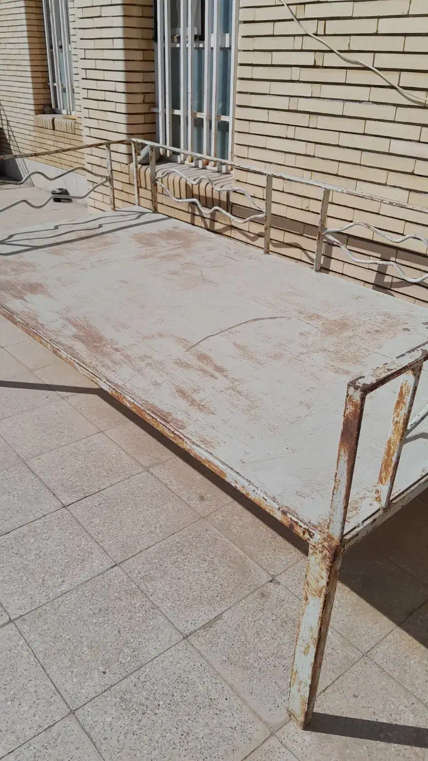 سه لنگه تخت اهنی|تخت و سرویس خواب|جیرفت, |دیوار