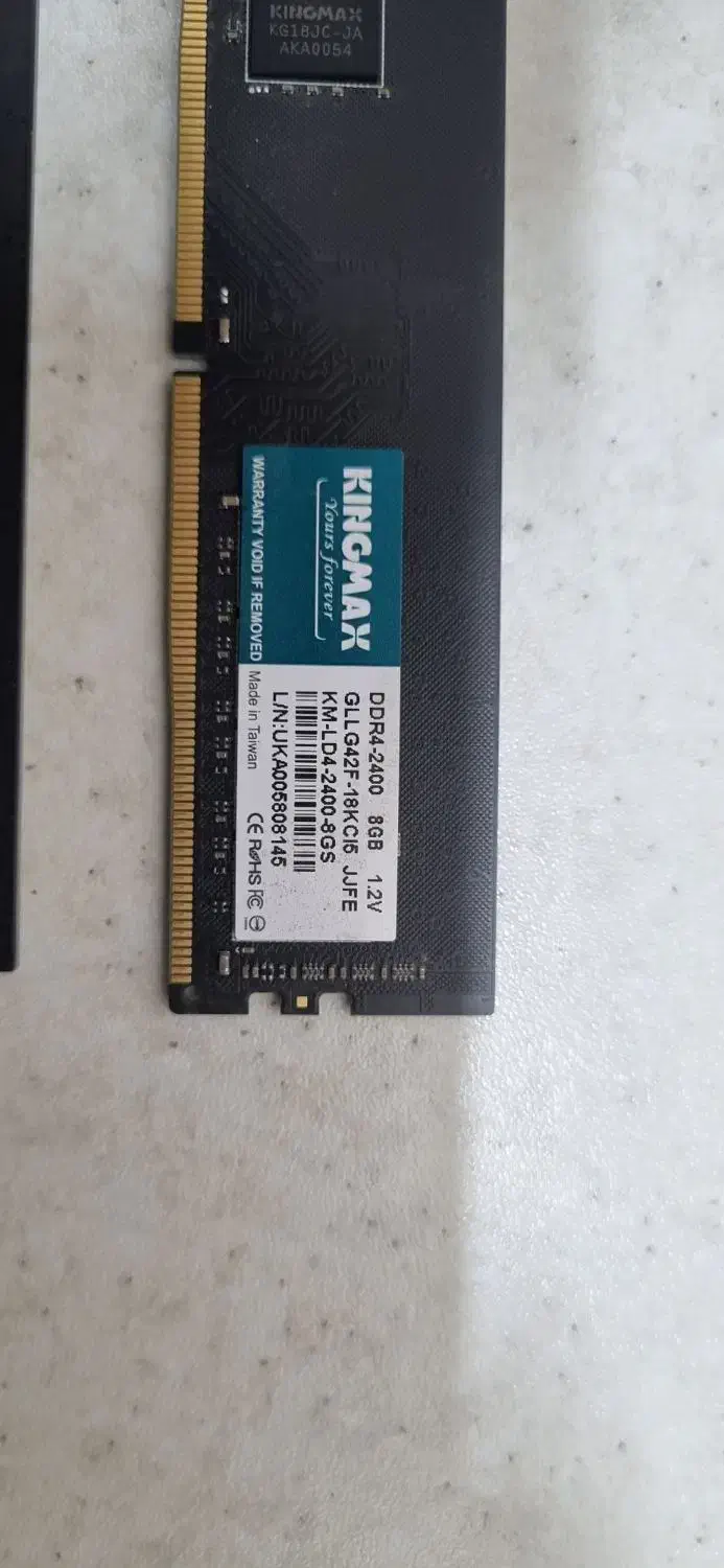 دو عدد رم ddr4 8g|قطعات و لوازم جانبی رایانه|تهران, شهرک طالقانی|دیوار