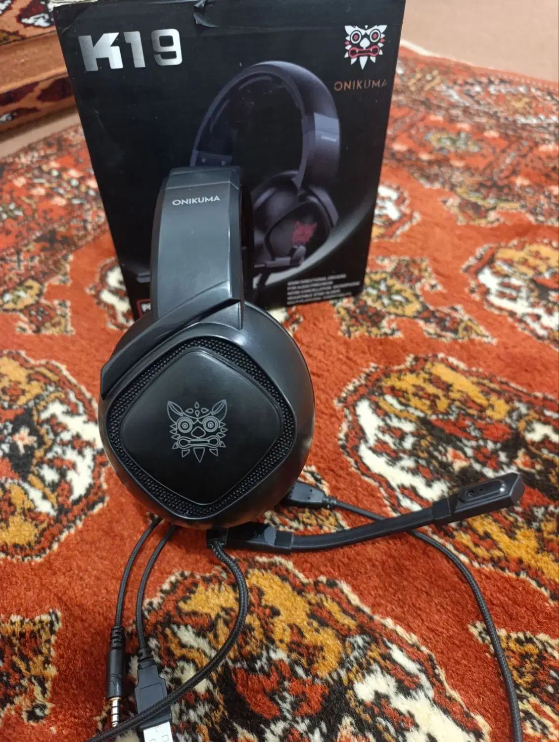 هدفن گیمینگ K19|لوازم جانبی موبایل و تبلت|آق قلا, |دیوار