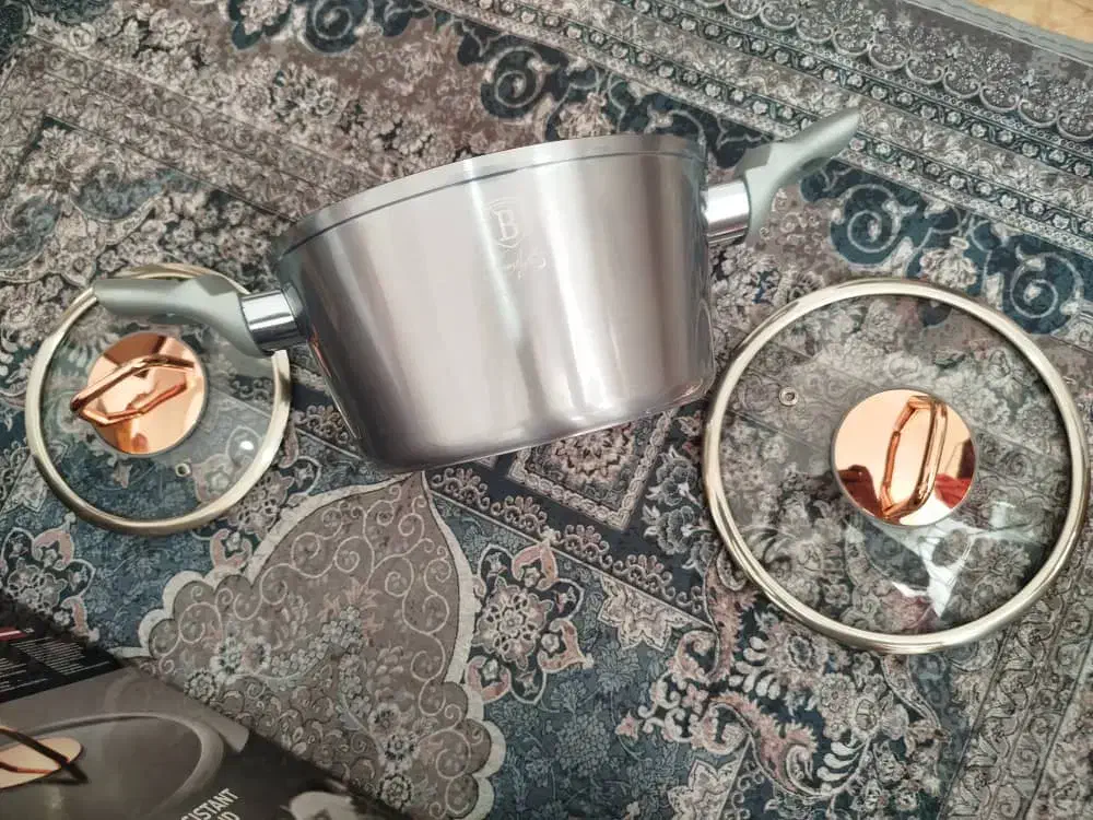 سرویس قابلمه ۱۵ تکه برلینگر هاوس اصلی|ظروف پختوپز|فولادشهر, مسکن مهر فولادشهر|دیوار