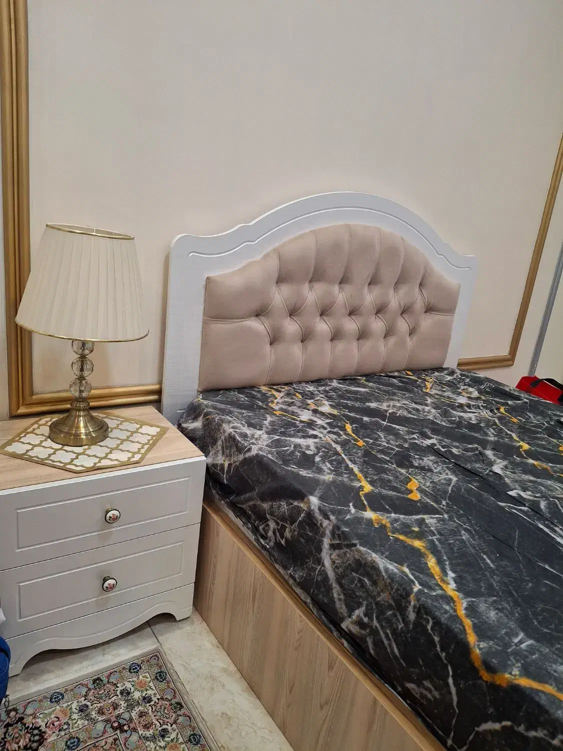 سرویس خواب باآینه|تخت و سرویس خواب|گلستان (تهران), |دیوار