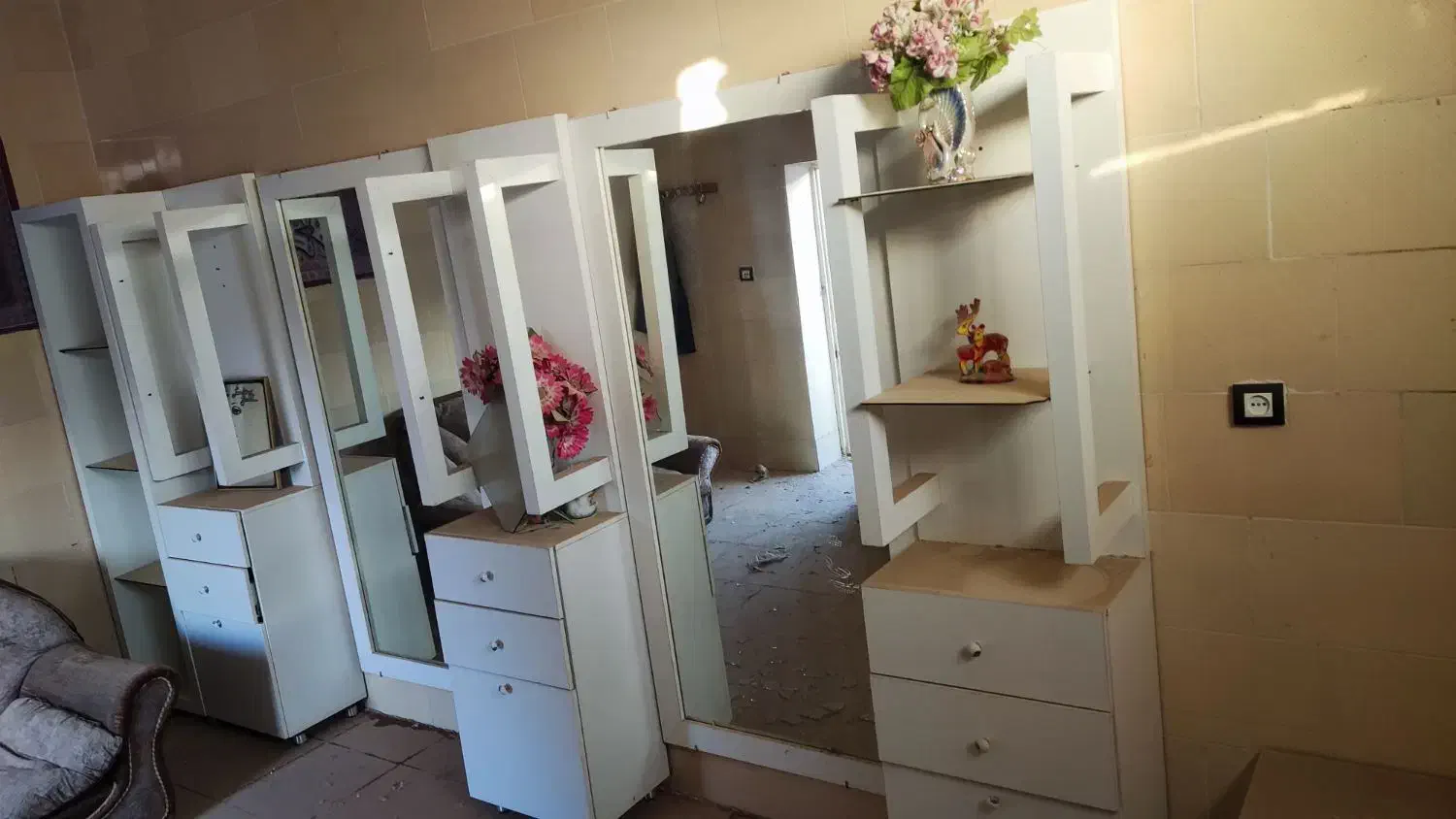 ست کامل ام دی اف برای اریشگاه|آرایشگاه و سالنهای زیبایی|ششطراز, |دیوار