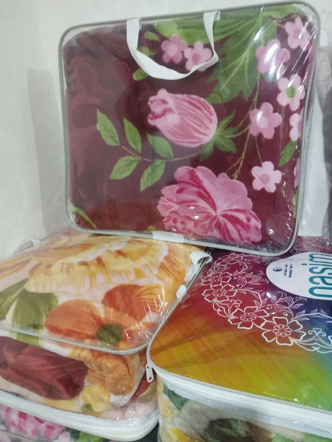 پتوگلبافت دونفره|رختخواب، بالش، پتو|اهواز, اسلام آباد شرقی|دیوار