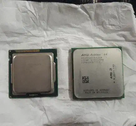 دو عدد CPU کامپیوتر|قطعات و لوازم جانبی رایانه|آزادشهر, |دیوار