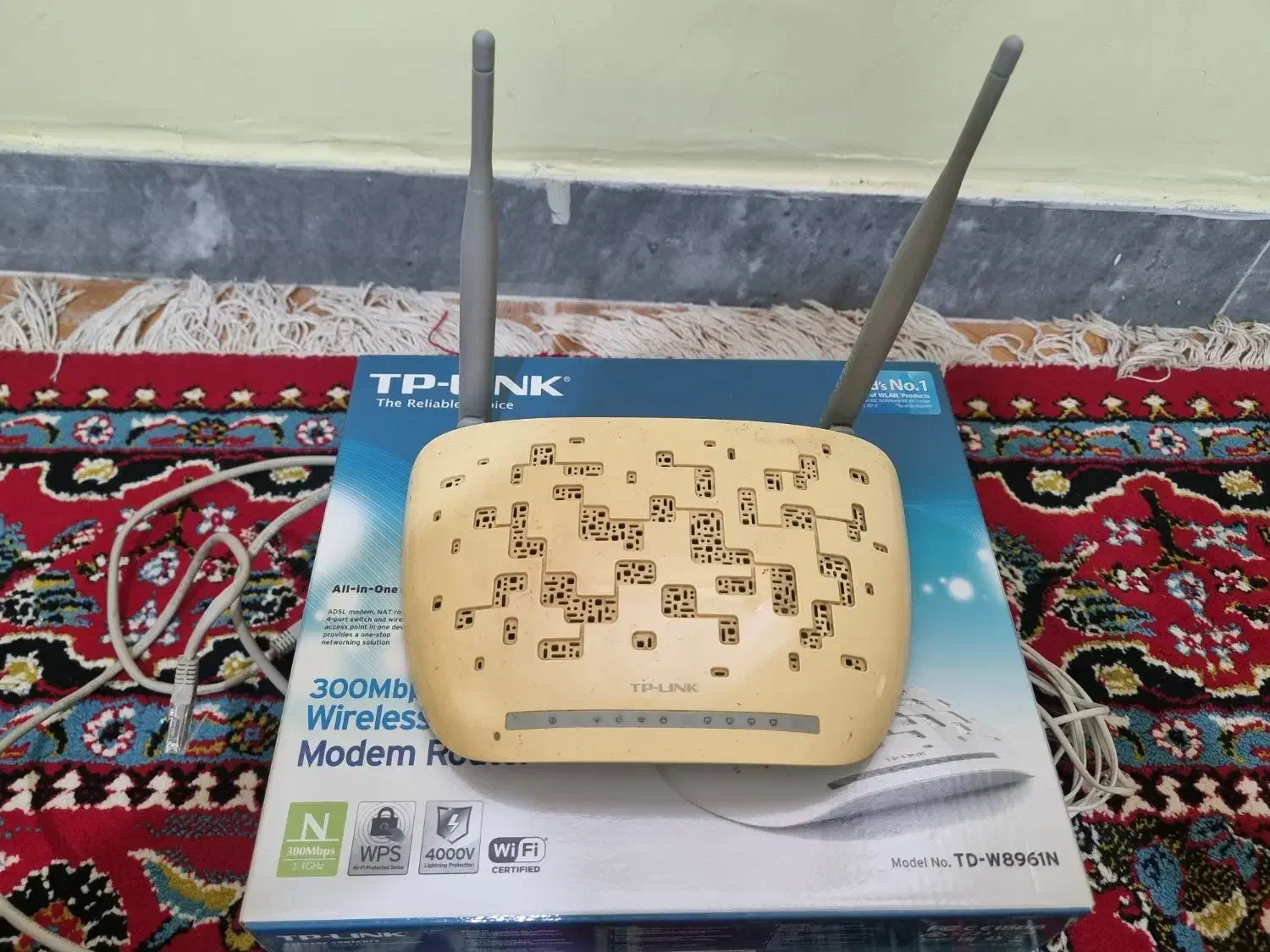 وای فای دو شاخ ADSL2 PLUS مدل TD-W8961N|مودم و تجهیزات شبکه|لنگرود, |دیوار