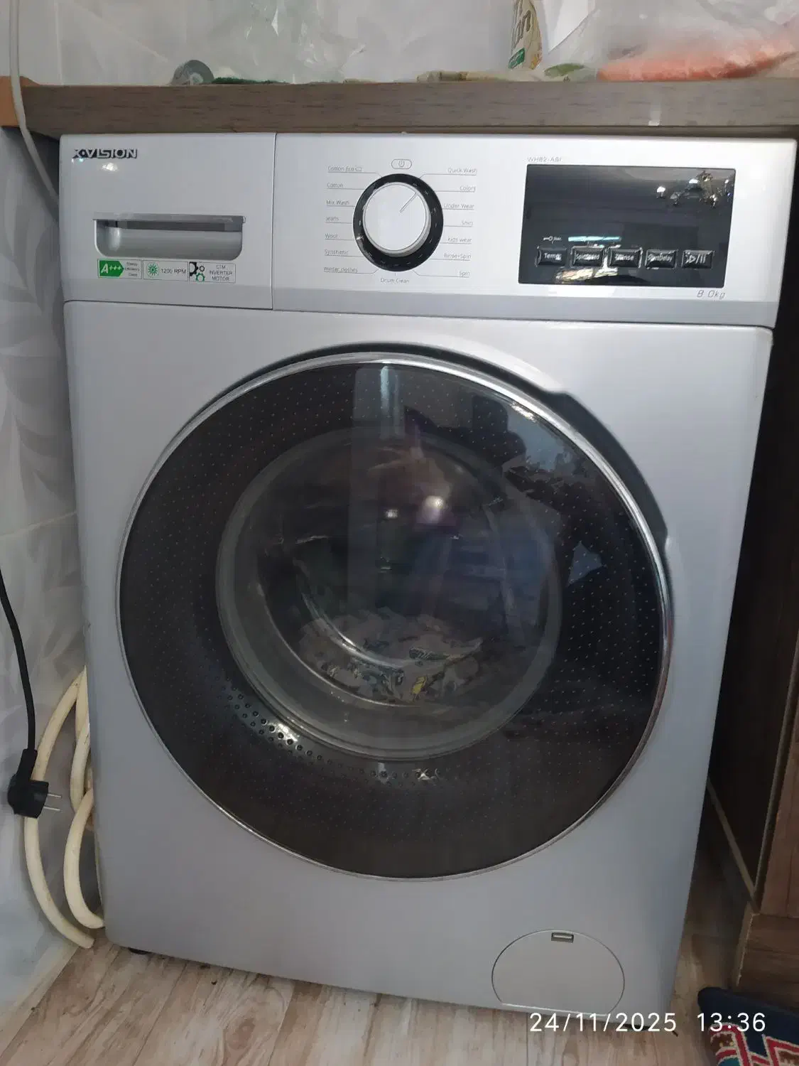 ماشین لباسشویی ایکس ویژن|ماشین لباسشویی و خشک‌کن لباس|تهران, مسعودیه|دیوار