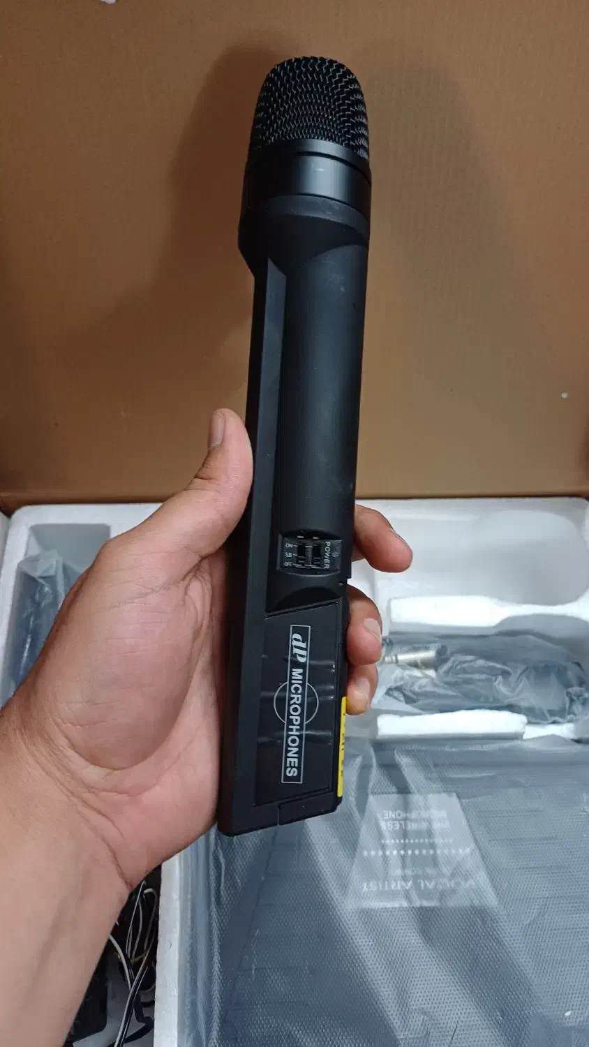 میکروفن بی سیم دو دسته دستی و یقه ای|صوتی و تصویری|پیشوا, |دیوار