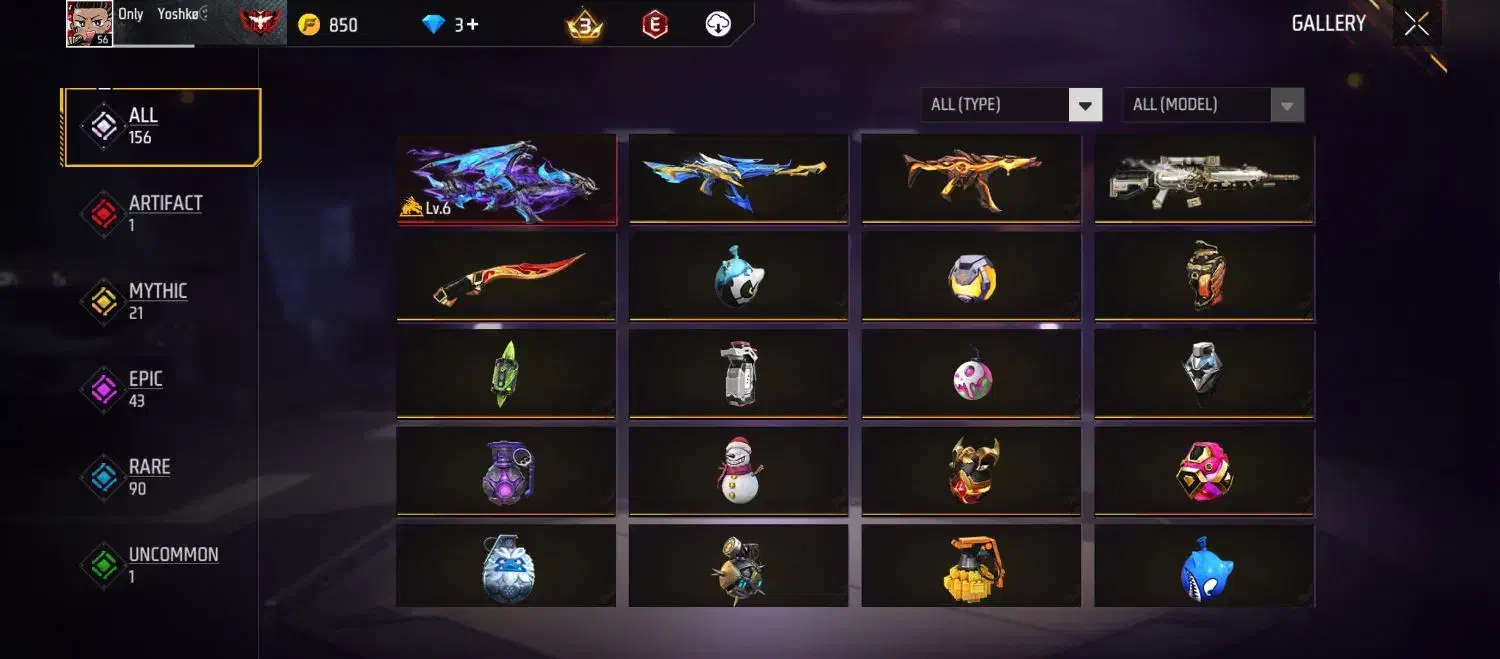 اکانت فری فایر حضوری مفت|کنسول، بازی ویدئویی و آنلاین|ایذه, |دیوار