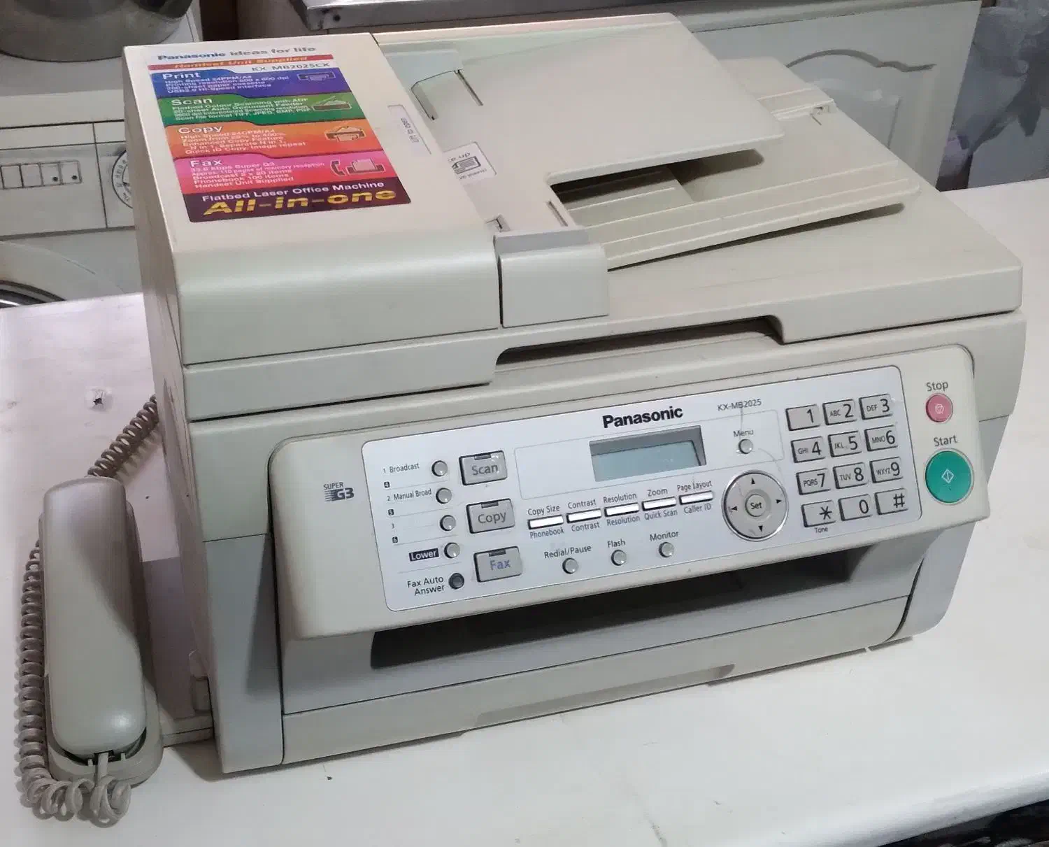 پرینتر چندکاره پاناسونیک مدل Panasonic KX-MB2025CX|پرینتر، اسکنر، کپی، فکس|تهران, چیذر|دیوار