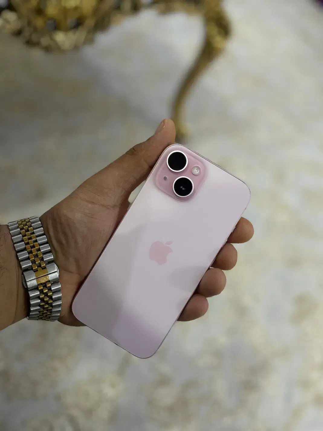 آیفون 15 نرمال ۱۲۸  CH صورتی|موبایل|اهواز, کوی نیرو|دیوار