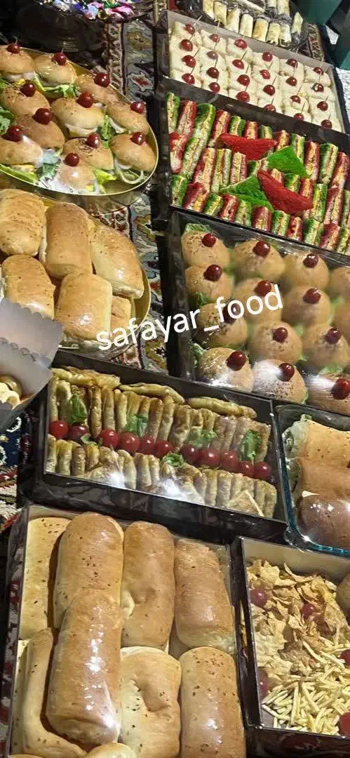 تهیه انواع فینگرفود وصبجانه وغذای تولد ودورهمی|خدمات پذیرایی، مراسم|کرمان, |دیوار