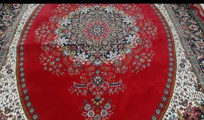 دو تخته فرش ۷۰۰ شانه تمام نخ ماشینی*|فرش|تهران, مسعودیه|دیوار