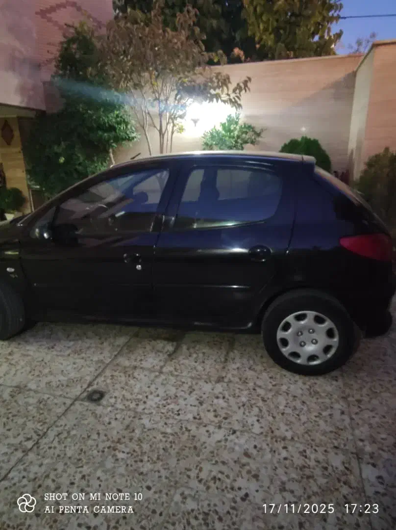 206 تیپ ۶ اتوماتیک|خودرو سواری و وانت|اصفهان, شهرستان|دیوار