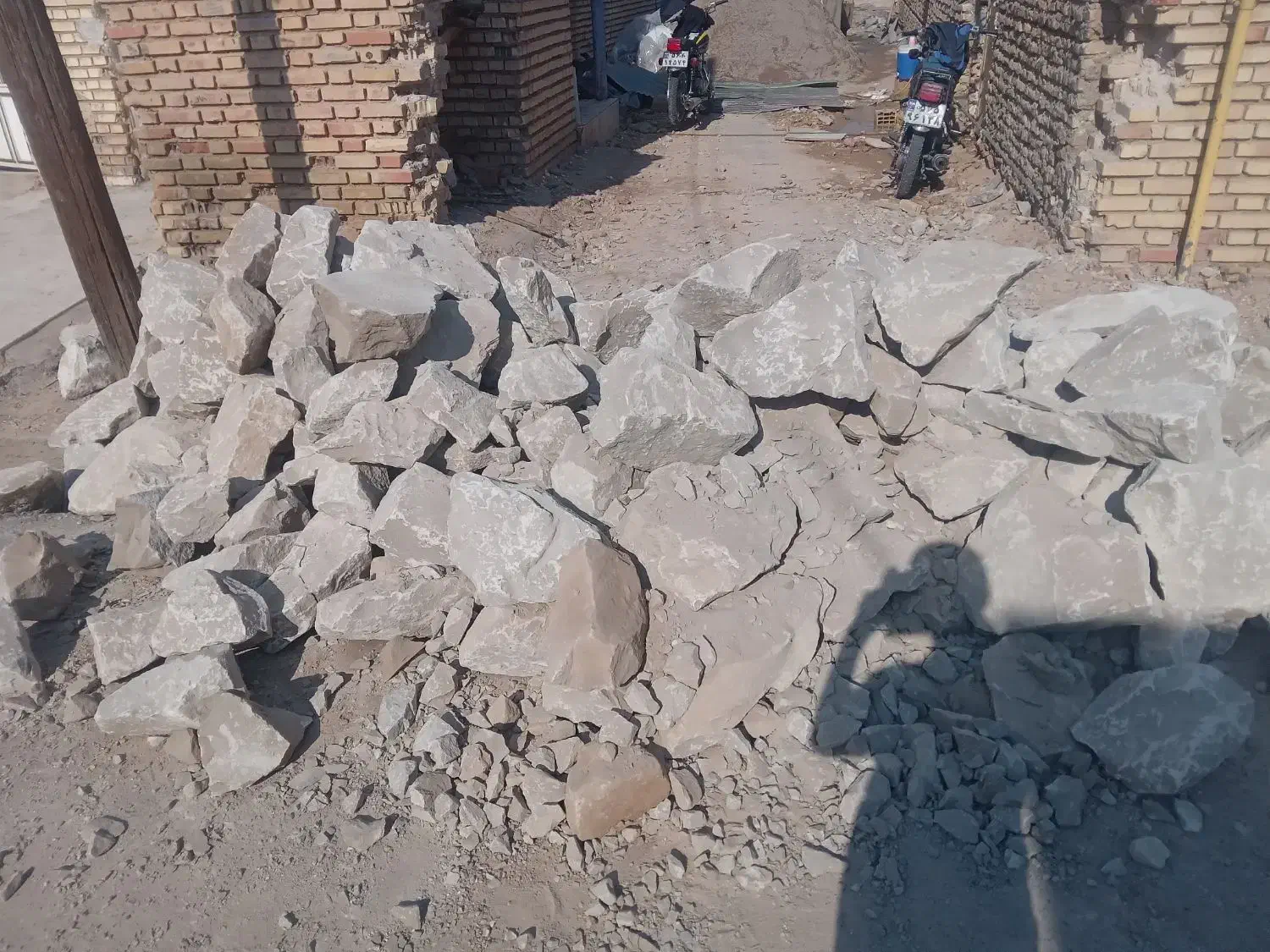 سنگ لاشه|مصالح و تجهیزات ساختمان|شوش, |دیوار