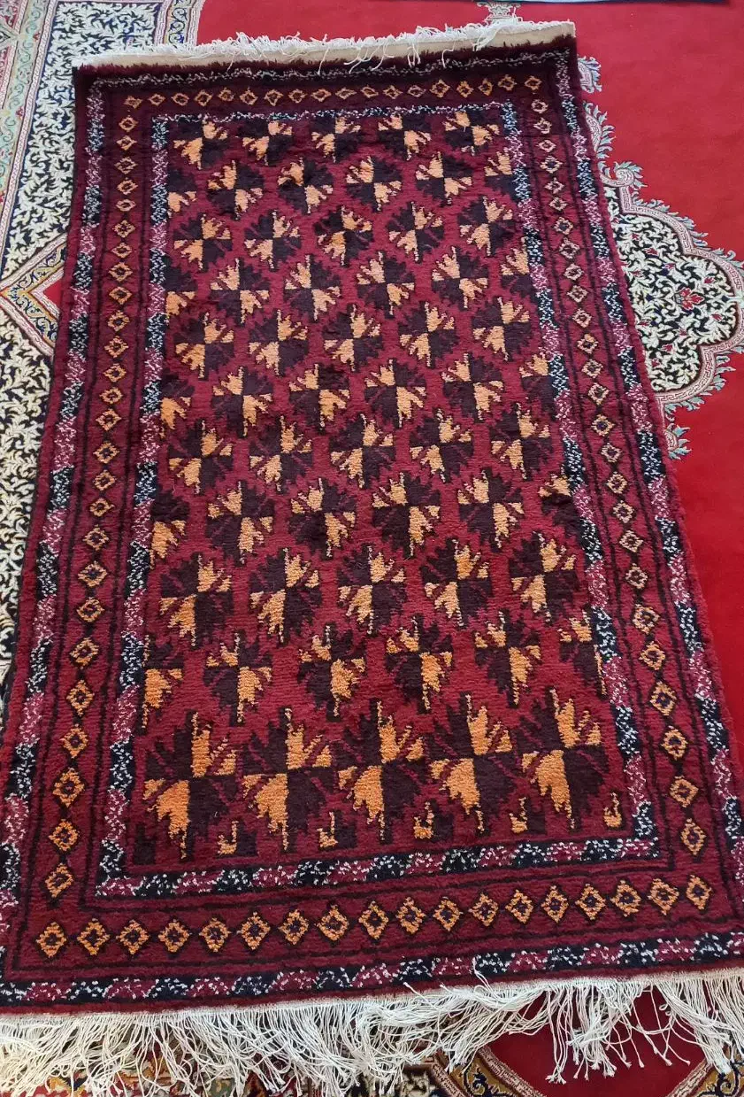 قالی دست باف|فرش|فردوس (خراسان), |دیوار