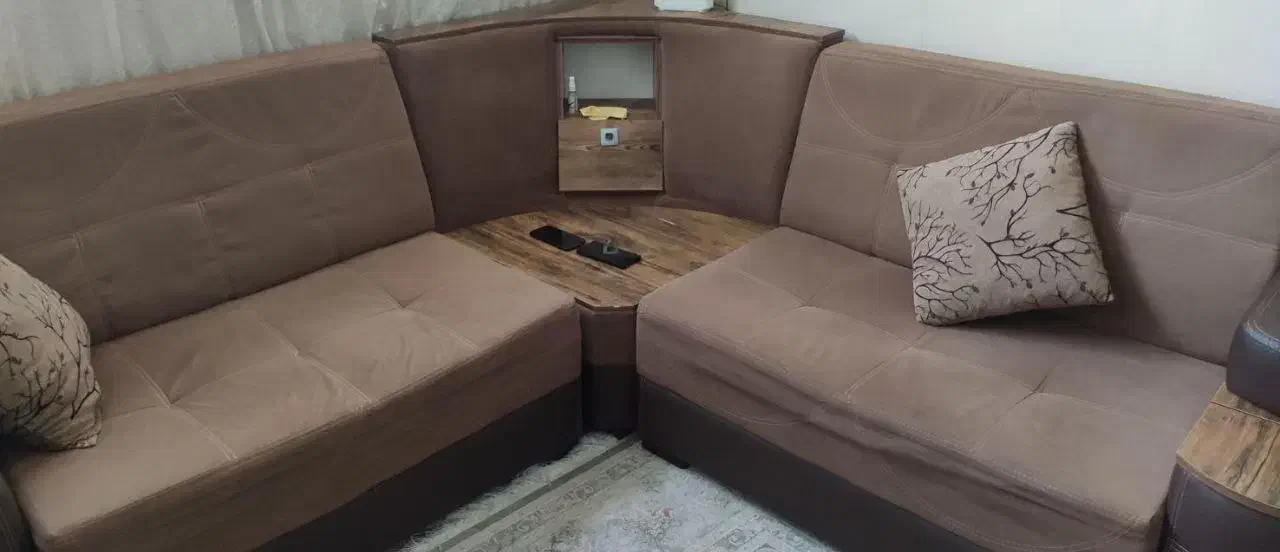 مبل ال باکس 9 نفره|مبلمان خانگی و میز عسلی|مشهد, کوشش|دیوار