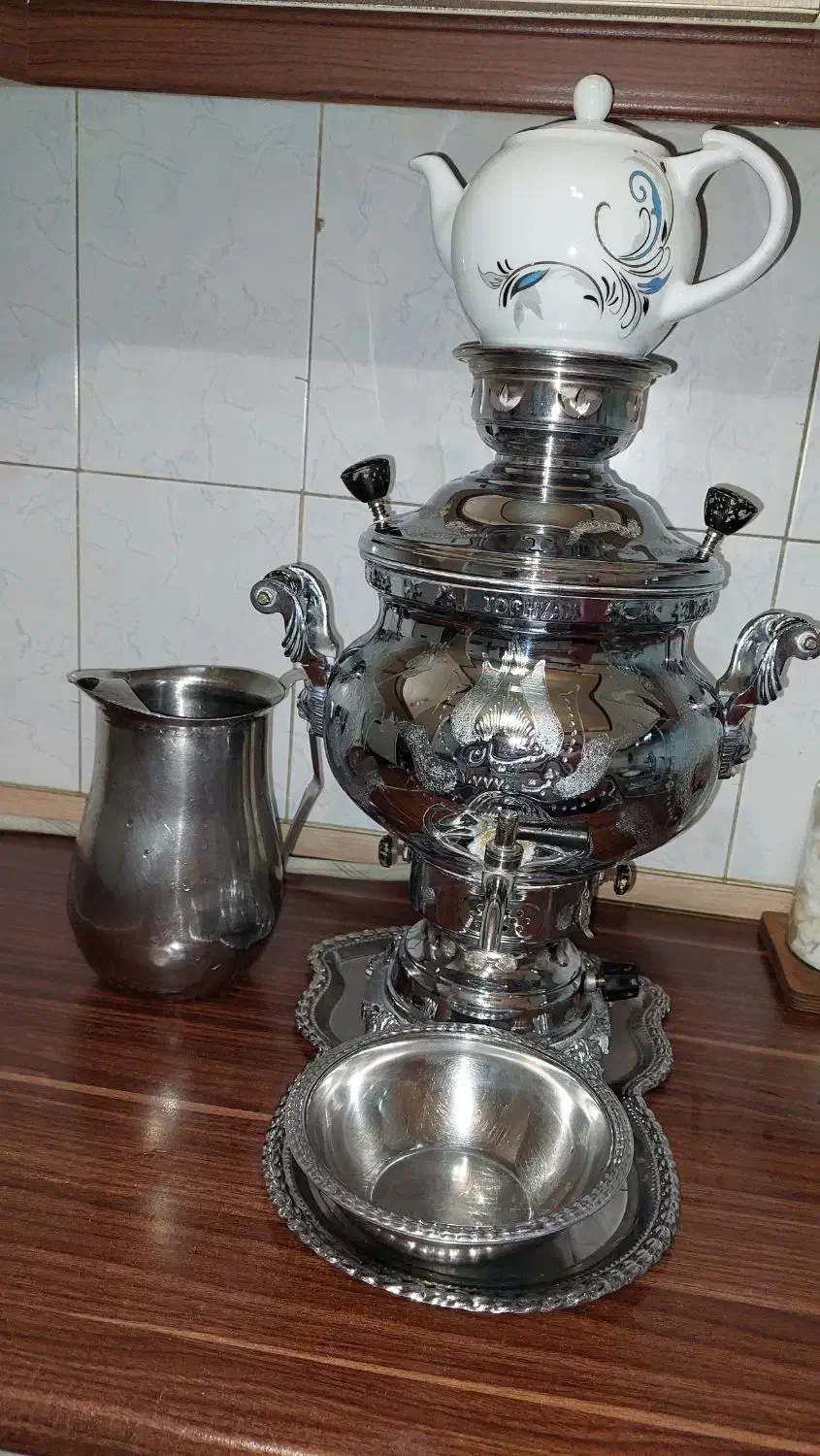 سماور|سماور، چای‌ساز، قهوه‌ساز|الیگودرز, |دیوار