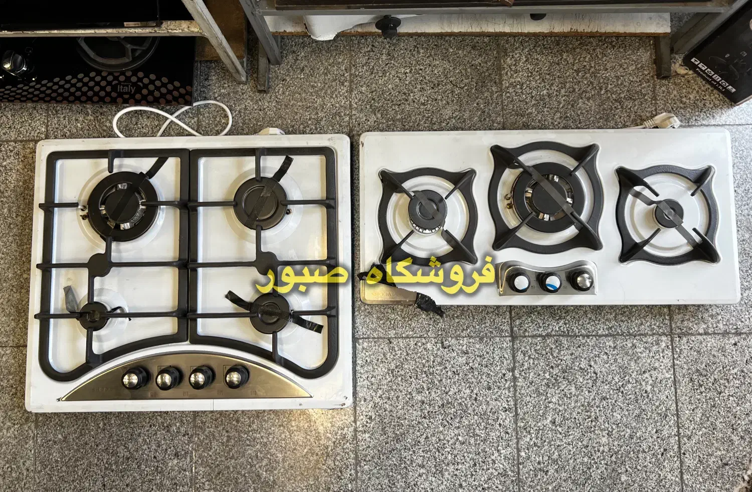 کد F24 اجاق گاز رومیزی صفحه ای استیل شعاع گاز|اجاق گاز و لوازم برقی پخت‌وپز|تهران, جی|دیوار