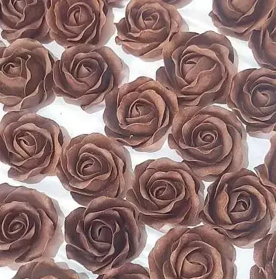 گل رز خام حنا یی|گل مصنوعی|کرج, عظیمیه|دیوار