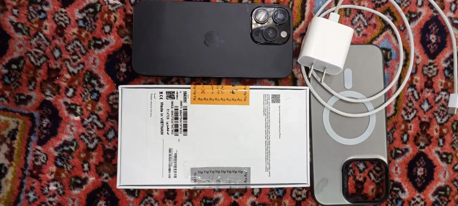 فروش گوشی آیفون ۱۶ پرومکس طرح ،در حد نو|موبایل|سنندج, |دیوار