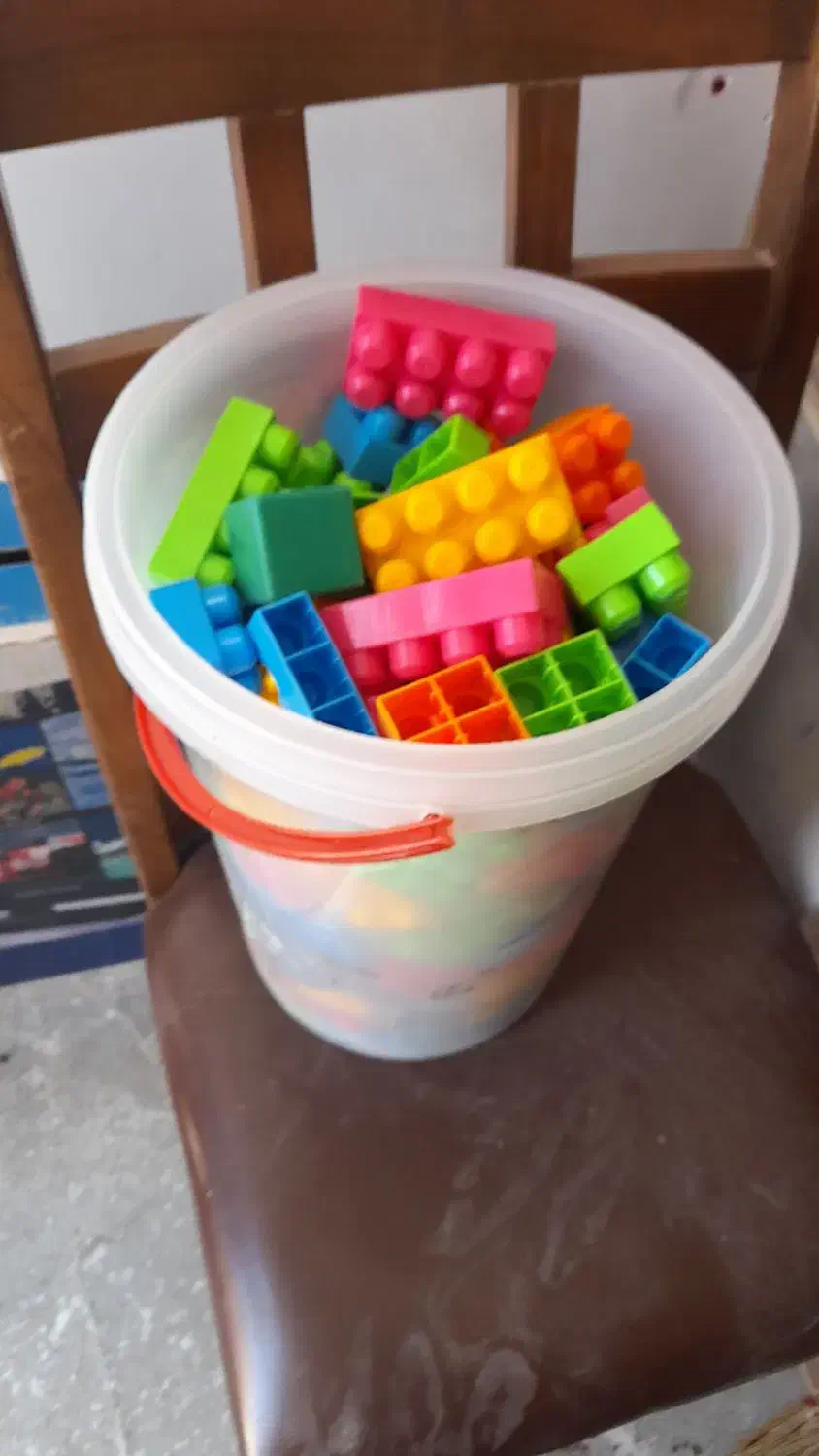 لگو قطعه بزرگ ۲۲۰ عدد .|اسباب‌‌بازی|تبریز, |دیوار