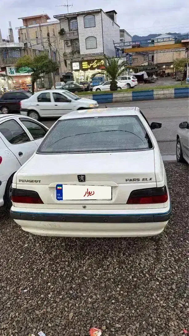 پژو پارس مدل ۹۲ سفید|خودرو سواری و وانت|تالش, تالش|دیوار
