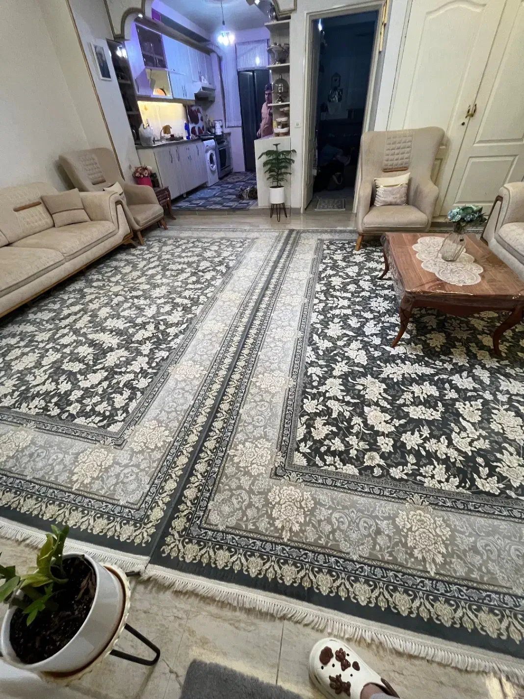 دو عدد فرش ۱۲متری در حد نو|فرش|نظرآباد, نظرآباد|دیوار