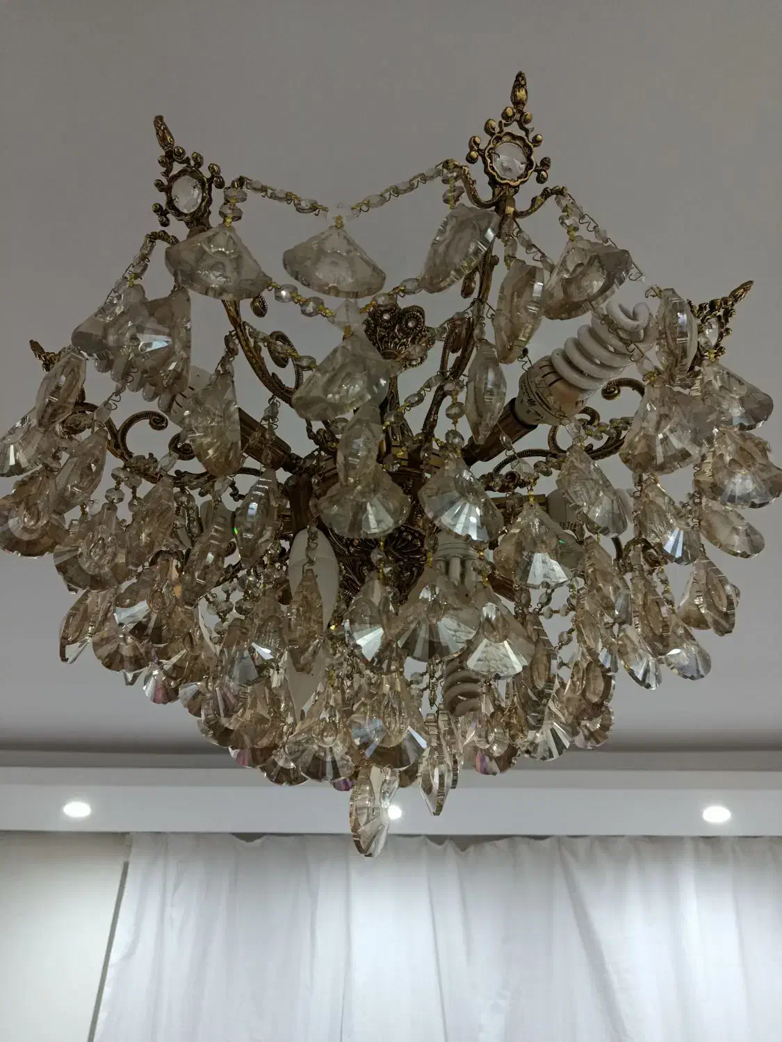 لوستر برنز|لوستر و چراغ آویز|سنندج, |دیوار