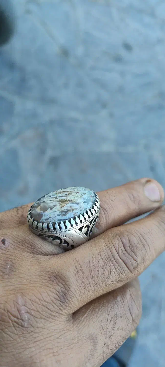 انگشتر شجرمرحانی کهنه|جواهرات|بیرجند, |دیوار