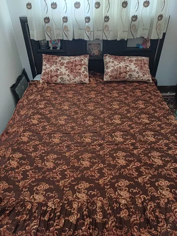 تخت دو نفره ام دی اف|تخت و سرویس خواب|فسا, |دیوار