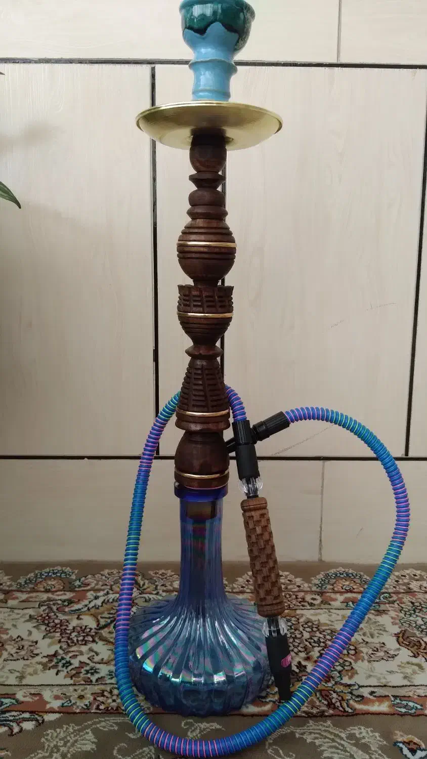 قلیون تنه گردو نونو|کلکسیون و سرگرمی|خمینیشهر, |دیوار