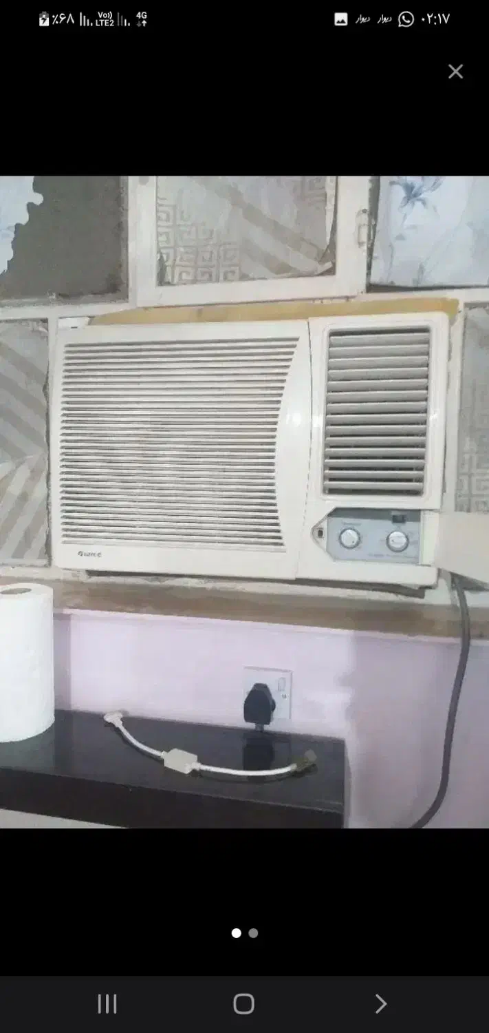 کولر پنجره ای گری ۱۸ هزار|کولر گازی و فن‌کوئل|مسجد سلیمان, |دیوار