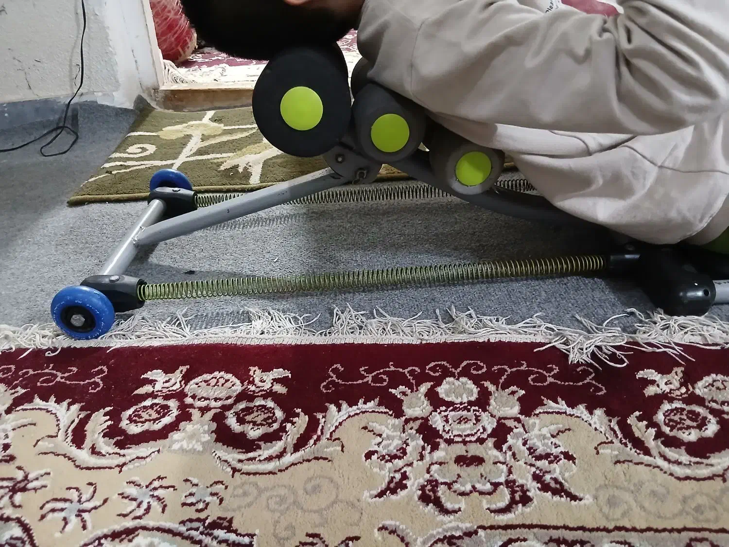 دستگاه دراز نشست ...دیگه به مهره هات فشار نمیاد|تجهیزات ورزشی|رشت, گلباغ نماز|دیوار