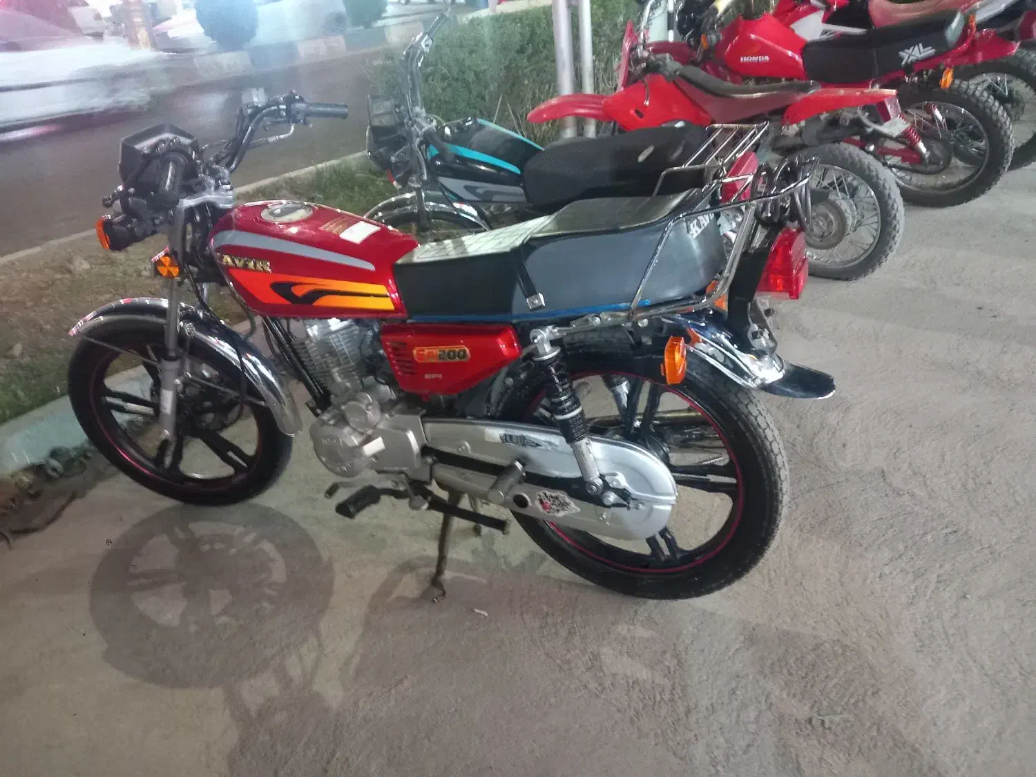 موتور هندا ۲۰۰کویر|موتورسیکلت|قزوین, |دیوار