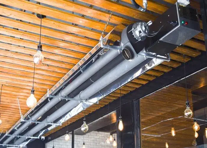 گرماتاب/هیتر تابشی گازی/هیتر سقفی گازی|بخاری، هیتر، شومینه|ساری, |دیوار