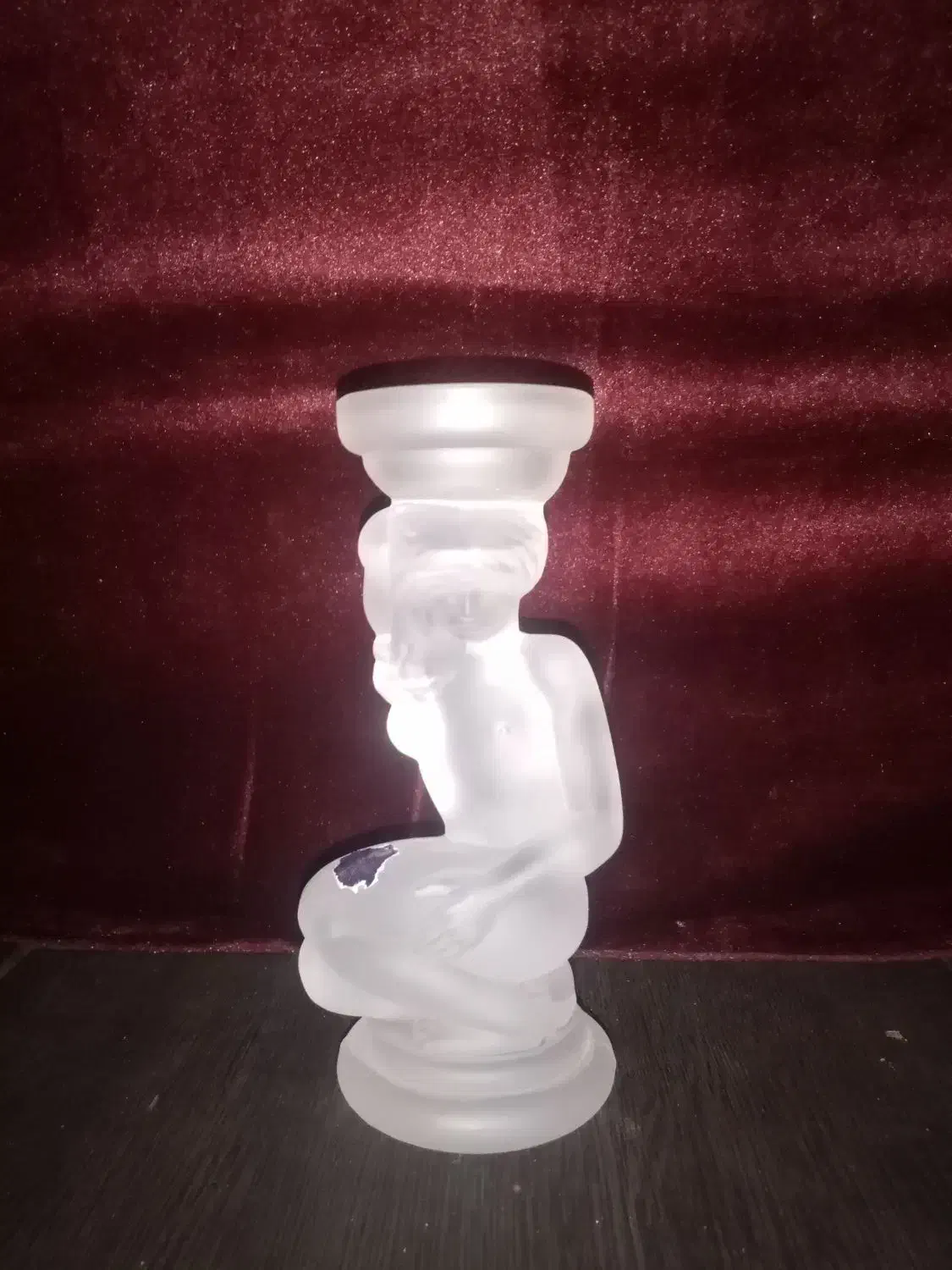 جاشمعی یا مجسمه کریستال رخ مات|مجسمه، تندیس، ماکت|کرج, شهرک اوج|دیوار