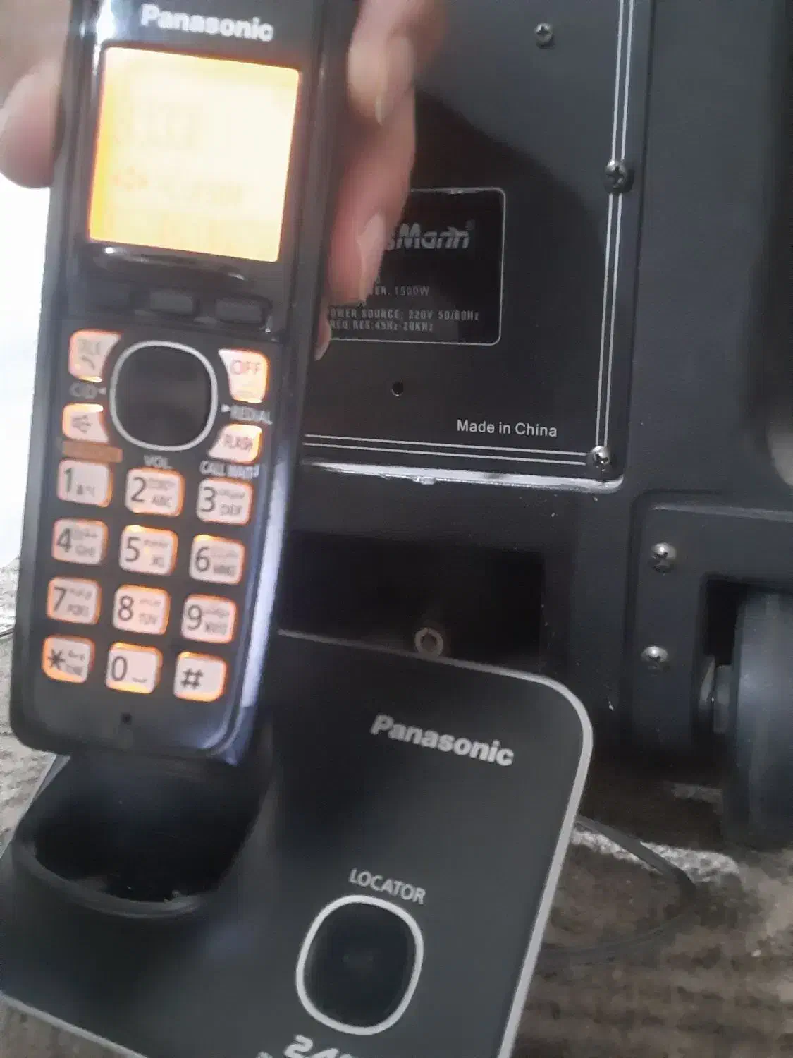 تلفن بسیم پاناسونیک|تلفن رومیزی|مشکین‌دشت, |دیوار