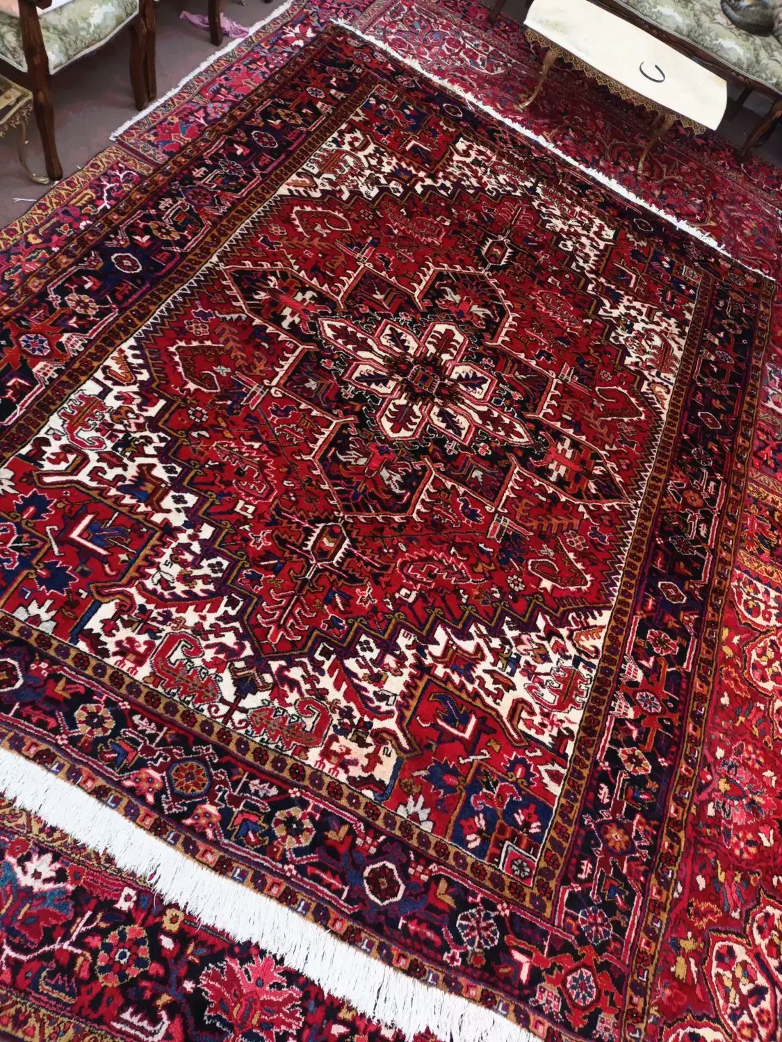 فرش دستباف ۹ متری مهربان|فرش|تبریز, |دیوار