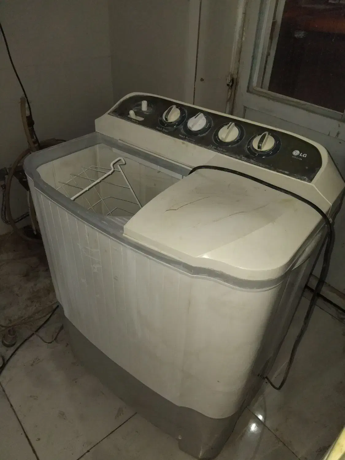 لباسشویی دوقلو ال جی وپاناسونیک|ماشین لباسشویی و خشککن لباس|برازجان, |دیوار