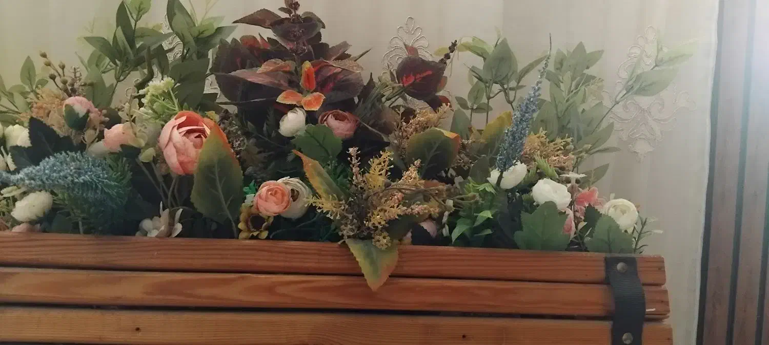 گل باغچه ای|گل مصنوعی|کوهدشت, |دیوار