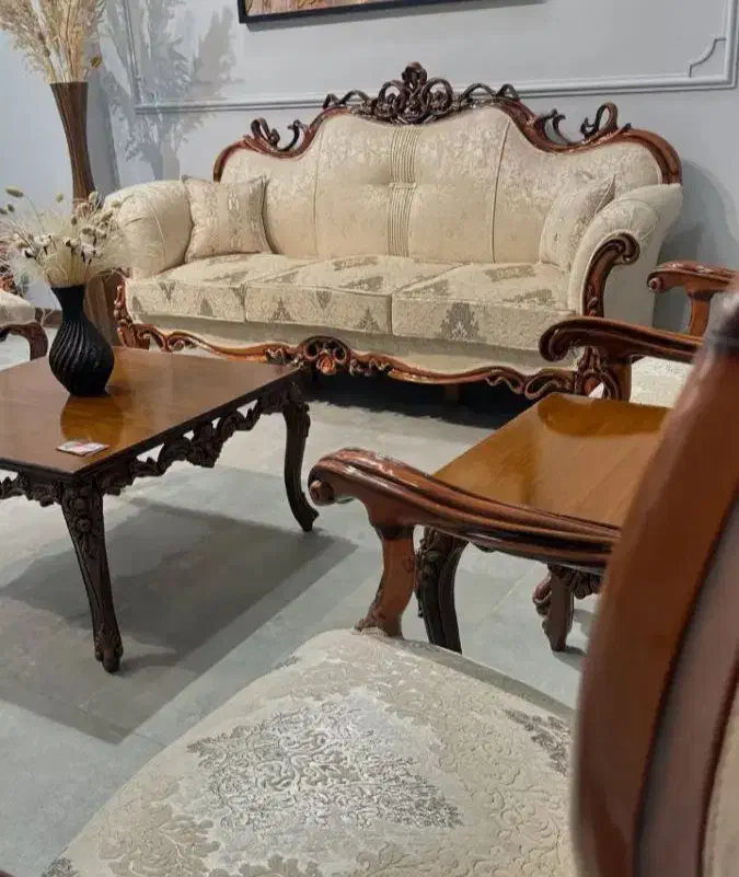 مبلمان سلطنتی شاه نشین ملکه|مبلمان خانگی و میز عسلی|مشهد, ولیعصر (شهرک غرب)|دیوار