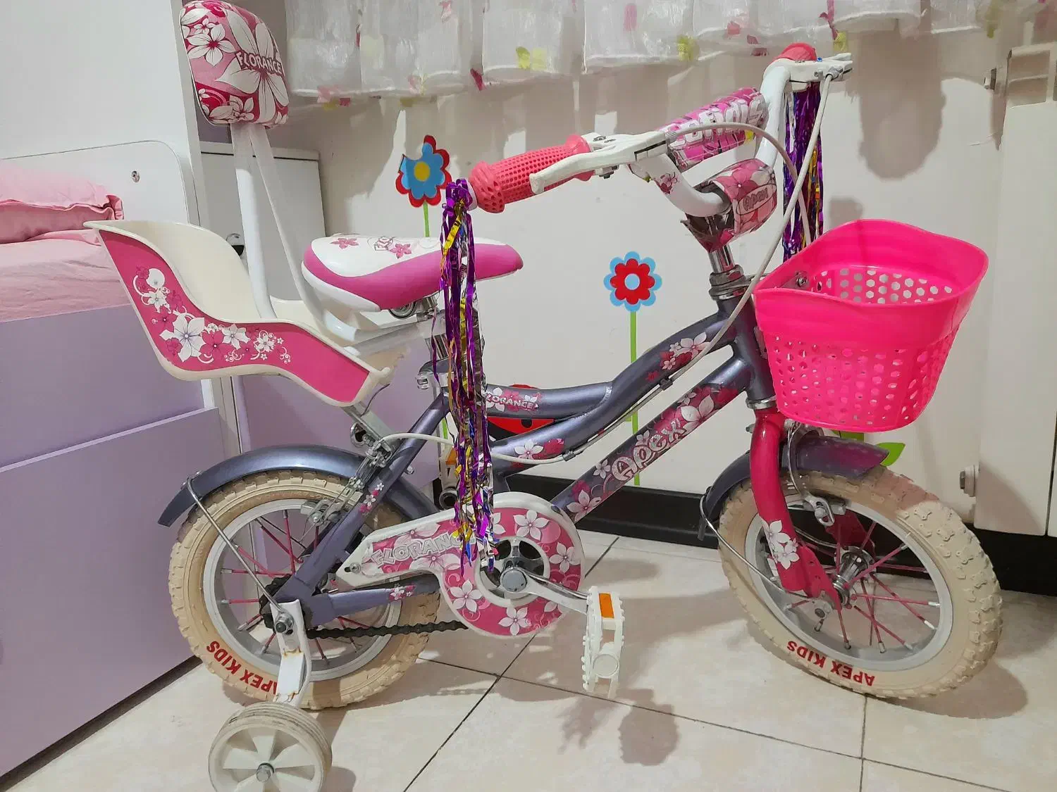 دوچرخه خارجی فلورانس سایز ۱۲ مناسب هدیه|دوچرخه، اسکیت، اسکوتر|پردیس, فاز ۳|دیوار