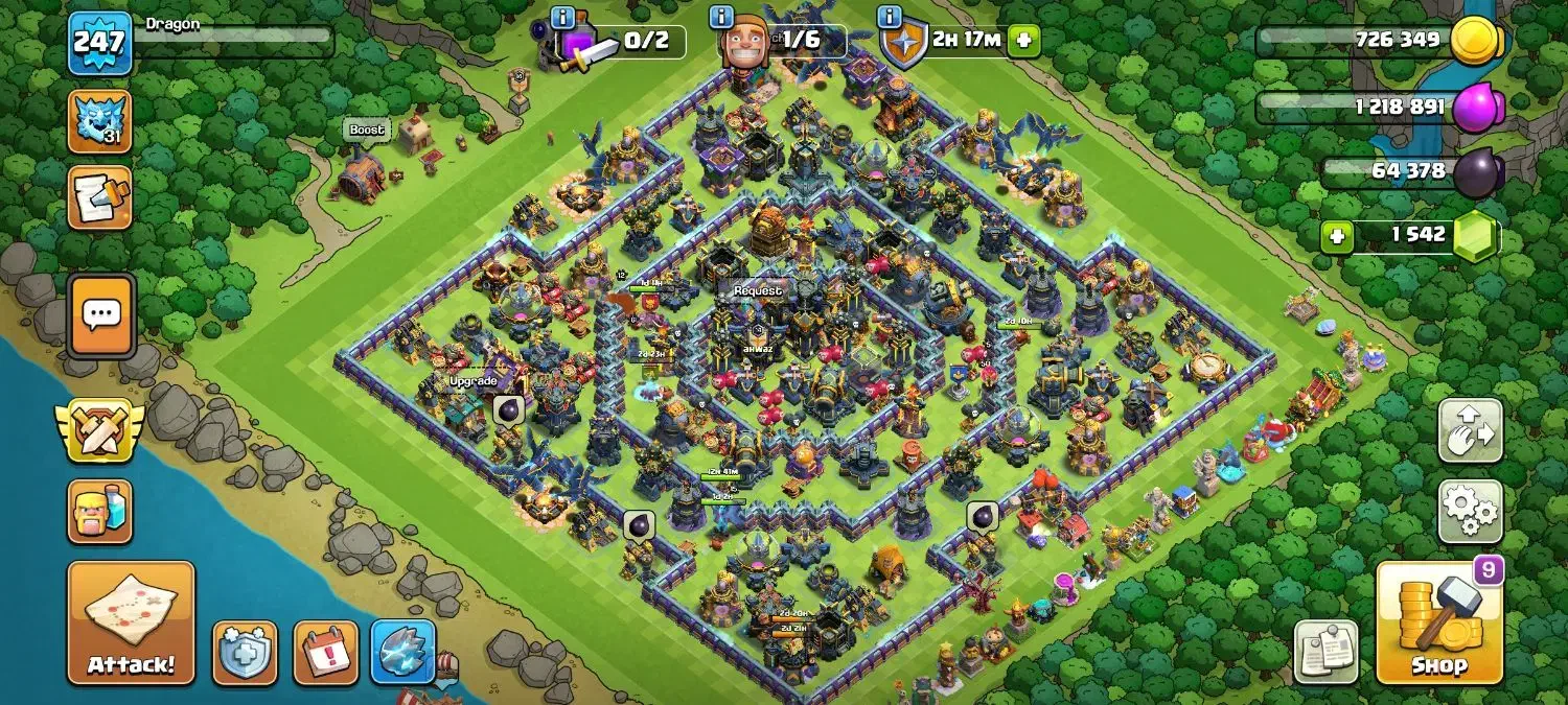 اکانت کلش فول|کنسول، بازی ویدئویی و آنلاین|اندیشه, اندیشه فاز ۲|دیوار