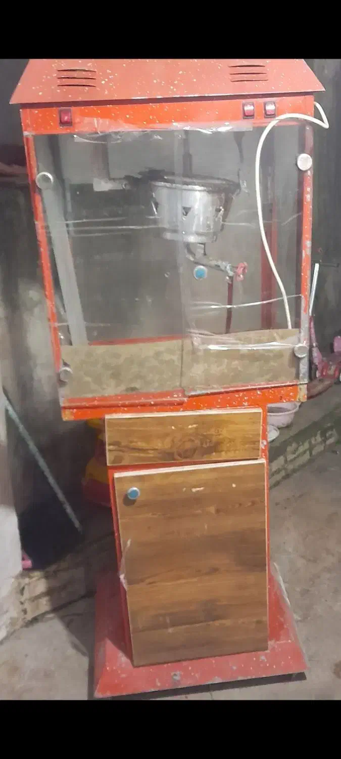 فروش دستگاه پفیلا و ی عدد قفسه فروشگاهی|فروشگاه و مغازه|چاف و چمخاله, |دیوار