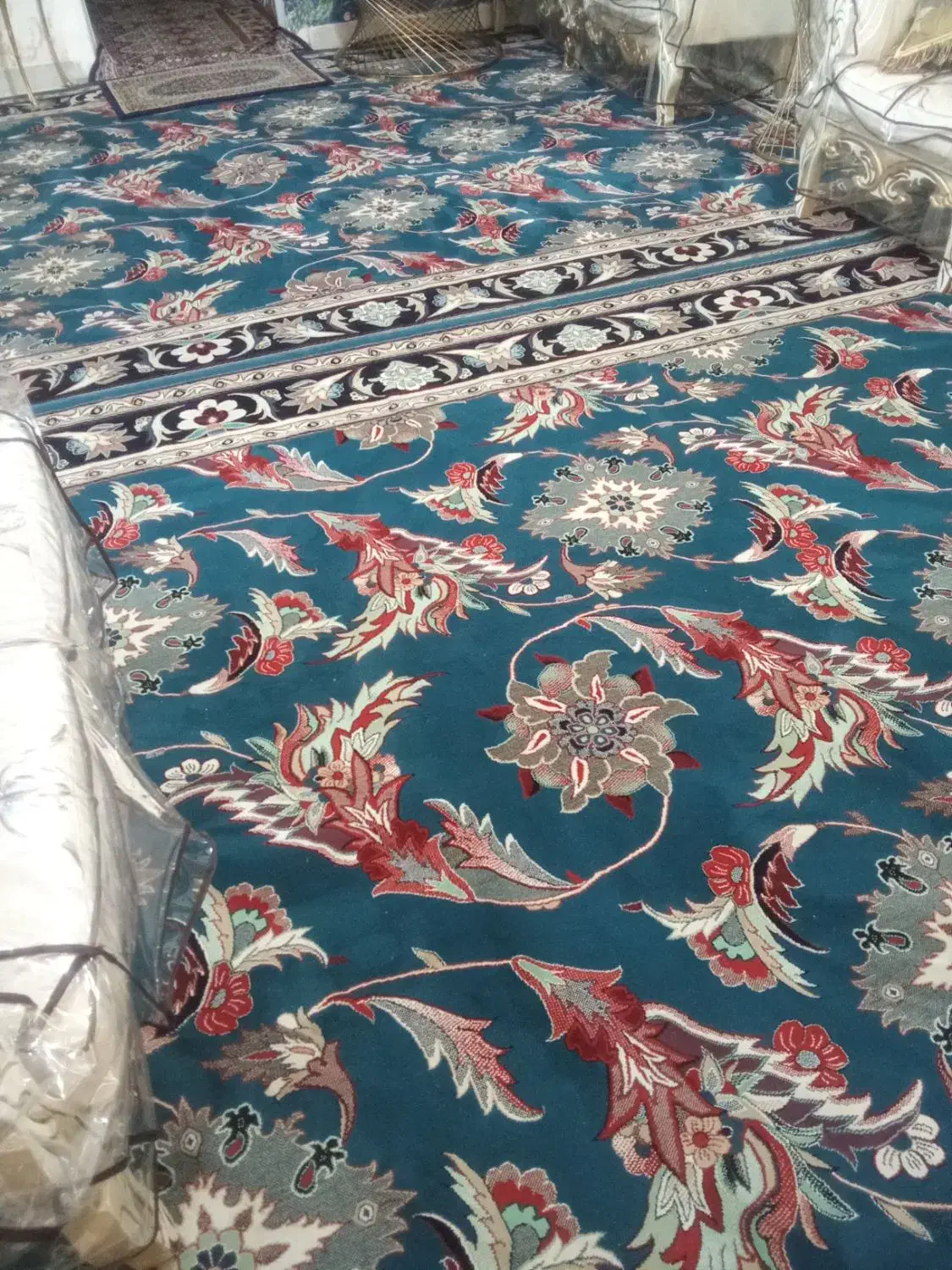 دوتا فرش تمام نخ دوتاش 18|فرش|الشتر, |دیوار