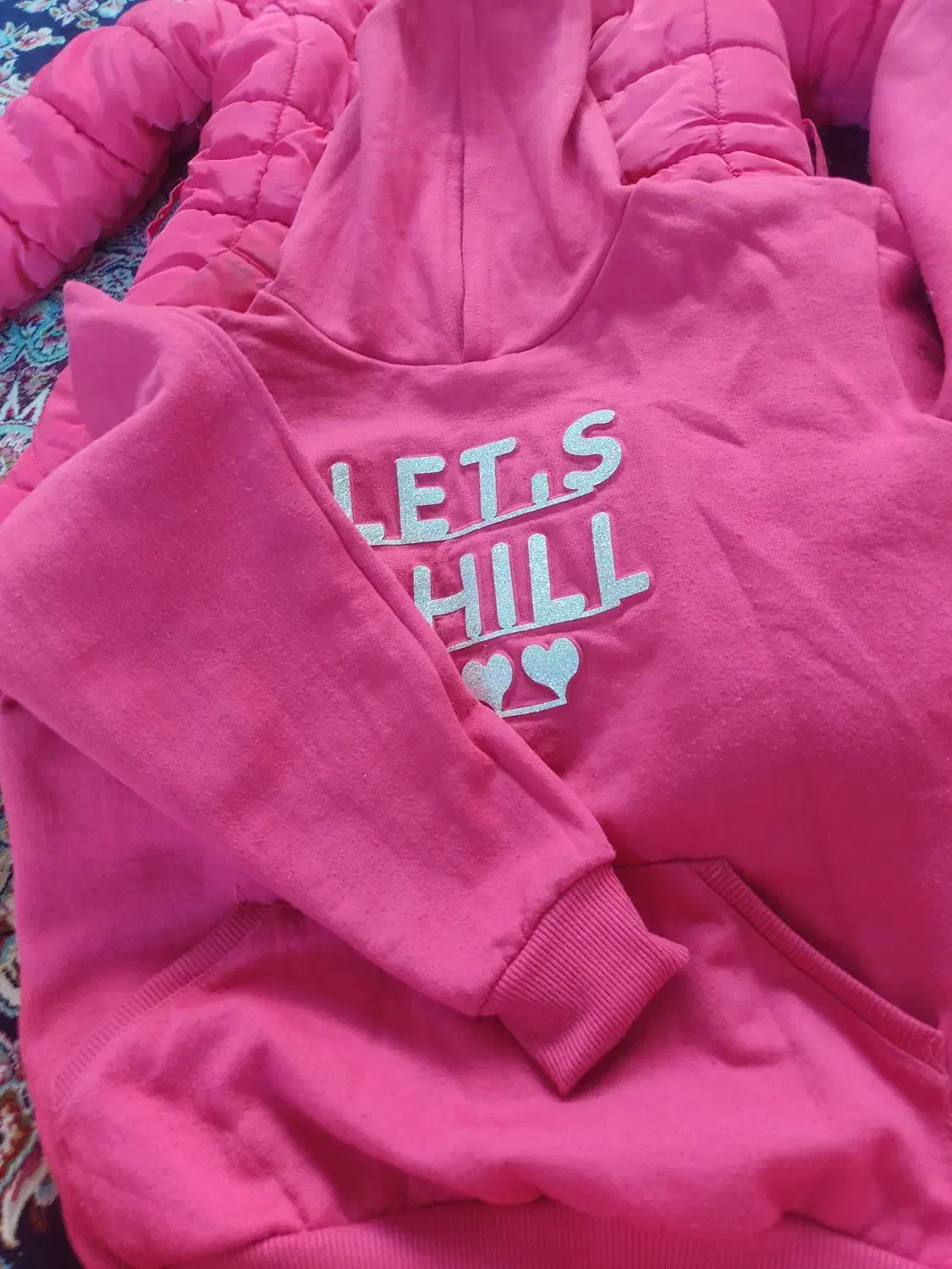 کاپشن،هودی وچادرعربی بچگونه سایزحدوداتا۹سال|کفش و لباس بچه|اردکان, |دیوار