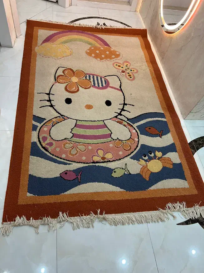 گلیم اتاق کودک|فرش|بیرجند, |دیوار